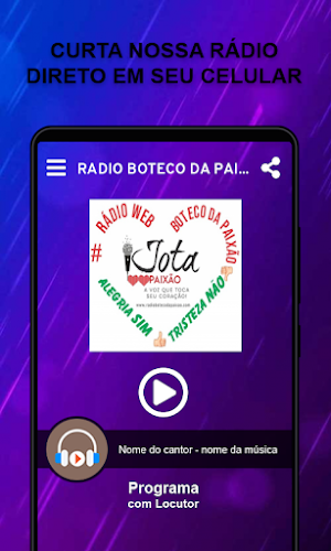 Rádio Boteco da Paixão Screenshot 0