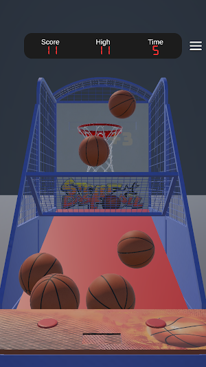 Hoops Arcade: Basketball Toss Screenshot 1