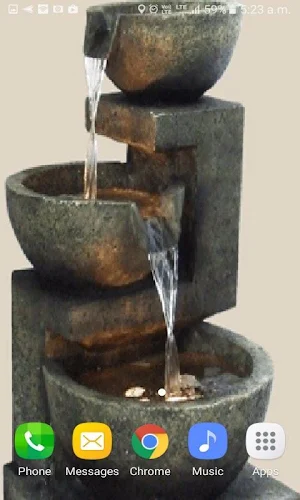 Water Fountain Live Wallpaper Screenshot 2