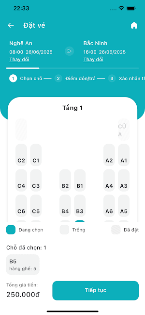 Nhà Xe San Hiền Screenshot 2