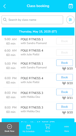Pole Fitness Montreal Screenshot 1