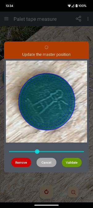 Tape measure for palet Screenshot 3