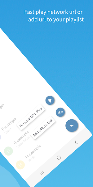 DT Player - URL Video & Audio Screenshot 1