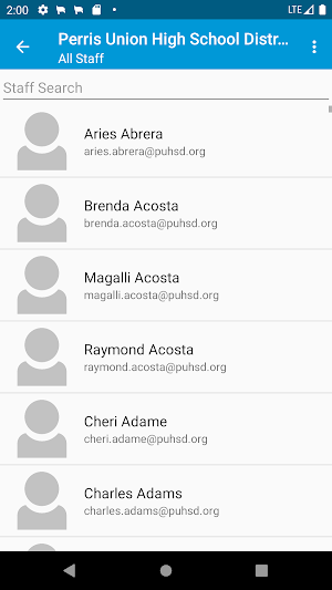Perris Union High School District Screenshot 3