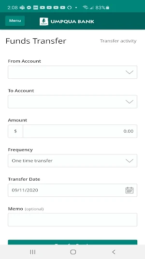 Umpqua Bank Mobile Banking Screenshot 2