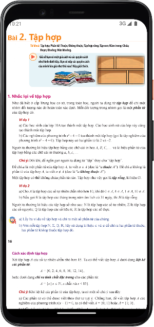 Toán Lớp10 - Tập một Screenshot 1