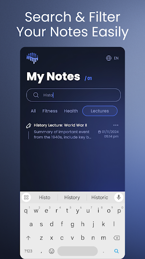 Braindump: Voice Memos & Notes Screenshot 3
