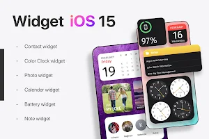 iOS 15 Style Custom Widgets Screenshot 0