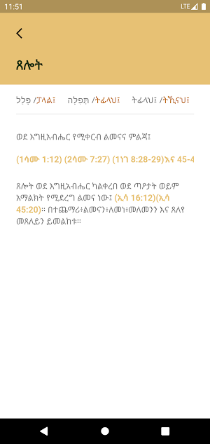 Amharic Bible Dictionary Screenshot 3