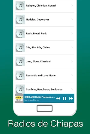 Radio de Chiapas Screenshot 1