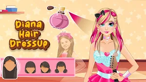 Diana Dress Up - Makeup Game Screenshot 3