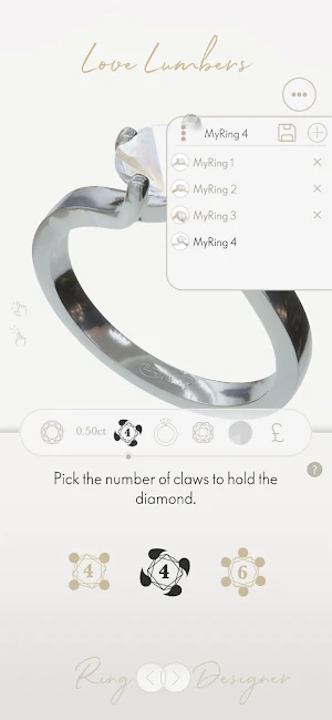 Engagement Ring Designer Screenshot 2