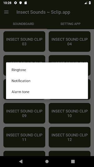 Insect Sounds ~ Sclip.app Screenshot 2