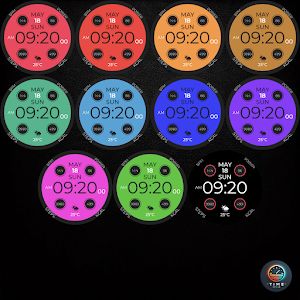 LED Hour - watch face Screenshot 2