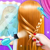 Braided Hair Salon Girls Games