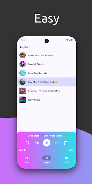 Pearl - Offline Music Player Screenshot 1