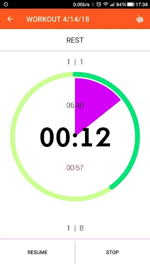 Interval timer with music PRO Screenshot 1