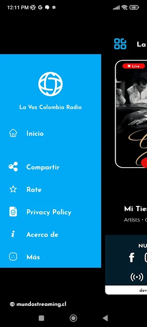 La Voz Colombia Radio Screenshot 2