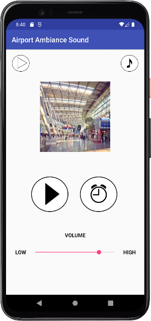 Airport Ambiance Sound Screenshot 0