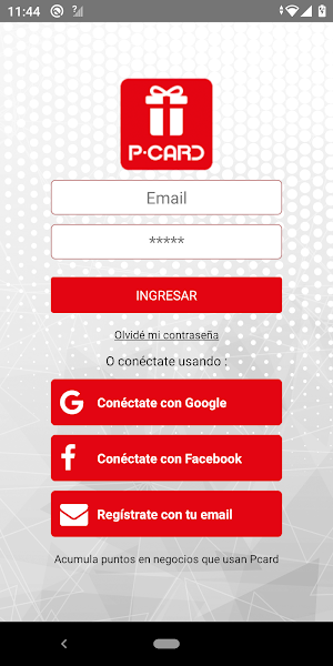 PCARD Screenshot 0
