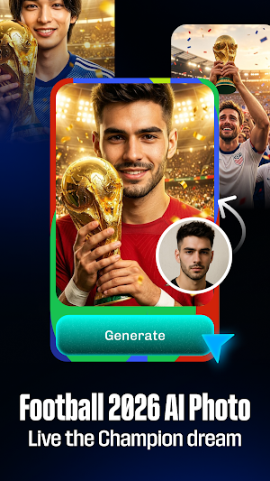 Football Sticker 26 - Photo AI Screenshot 0