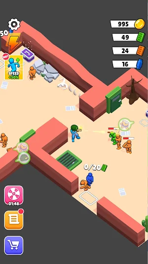 Crazy shooting  zombies Screenshot 1