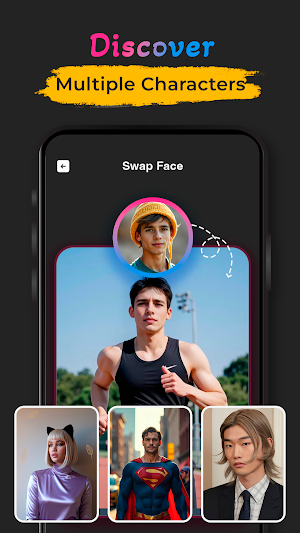 Swapface: AI Face Swap Photos Screenshot 1