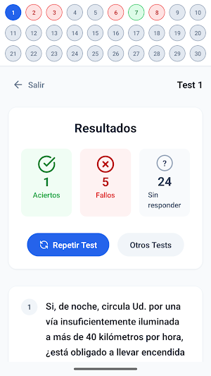 DentroTest - Test DGT 2026 Screenshot 3