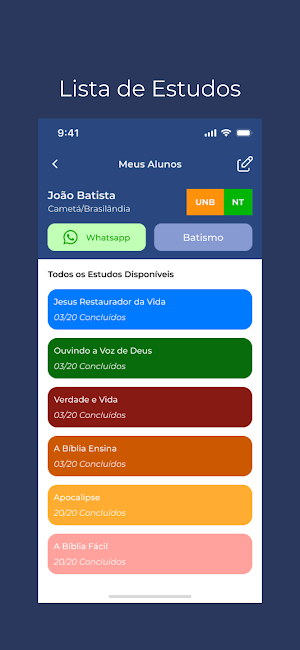 Ensinando a Palavra - UNB Screenshot 1
