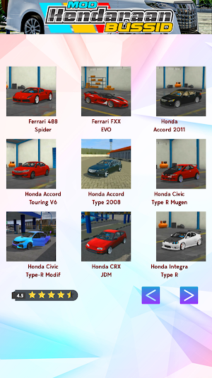 Kendaraan Mod Bussid Screenshot 3