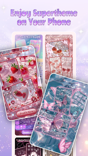 Purple Cherry Super Theme Screenshot 2