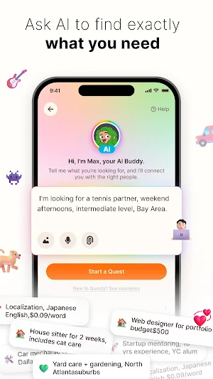 Five Degrees：Your Life Network Screenshot 2