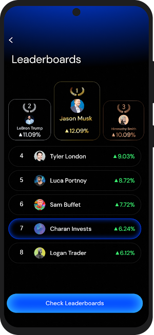 GameStock: Trading Tournaments Screenshot 2