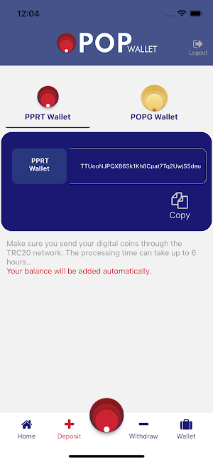 PopWallets Screenshot 2
