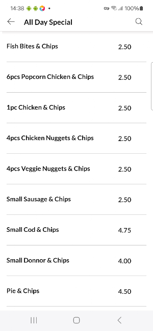 Captains Fish And Chips Screenshot 3