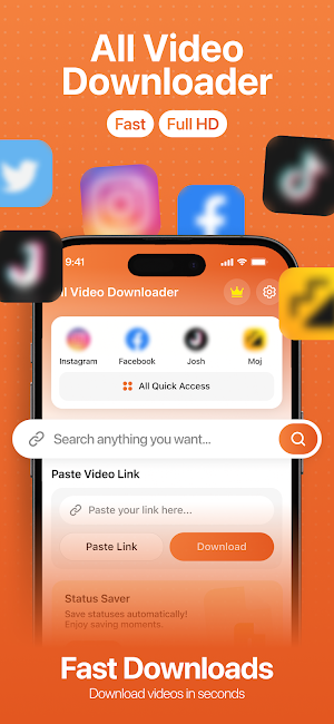 All Video Downloader & Player Screenshot 0