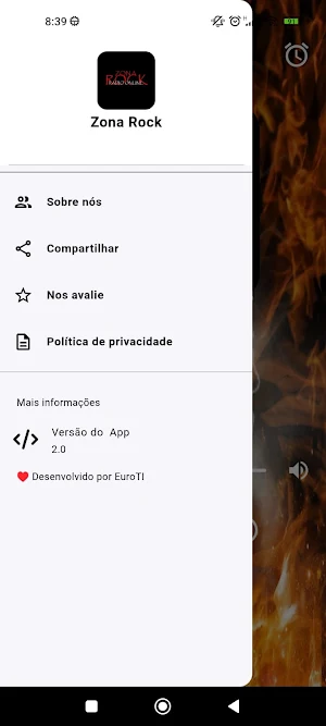 Zona Rock Rádio Online Screenshot 1