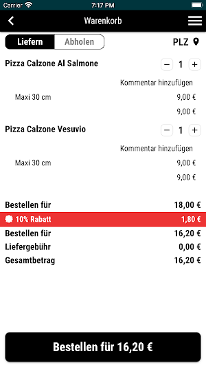 Pizzeria Margherita Screenshot 1