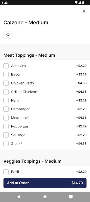 Peoples Choice Pizza Screenshot 3