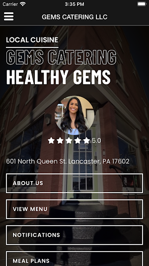 GEMs Catering & Healthy GEMs Screenshot 0
