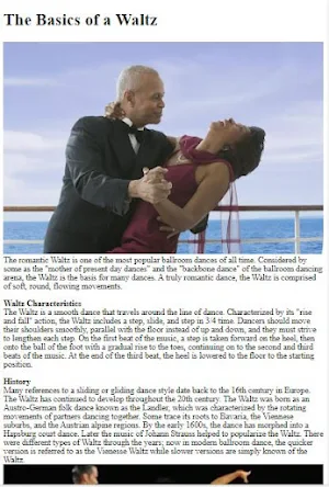 Ballroom Dancing Tutorial Screenshot 1