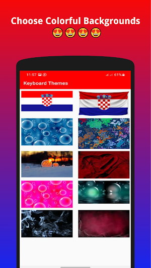 Croatian Keyboard 2022 Screenshot 1