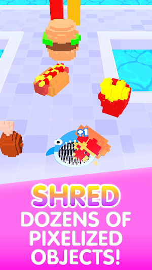Pixel Shredder 3D Screenshot 1