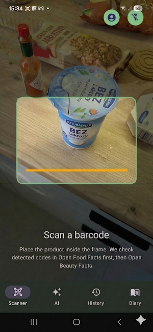 Oko na skład: Food Scanner Screenshot 0