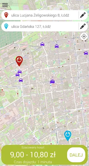 Taxi Zielone Screenshot 2