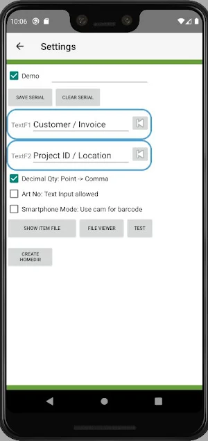 AE Mobile Storage App Screenshot 3