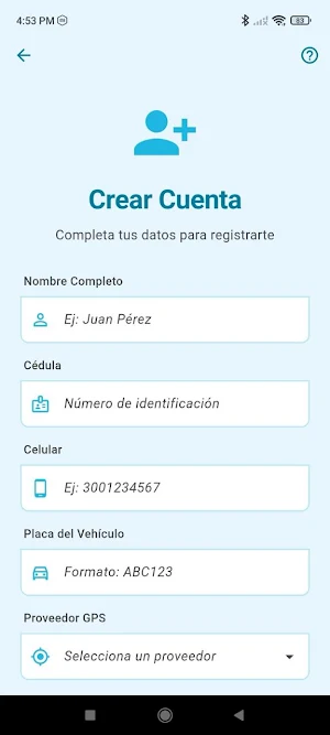 Logitracs Terceros Screenshot 1