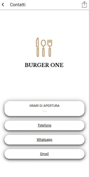 BURGER ONE Screenshot 1