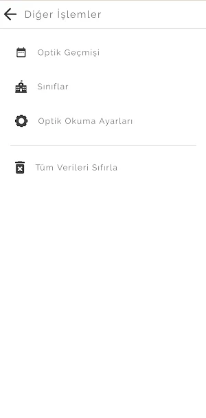 Şekerlik Optik Okuma screenshot 2