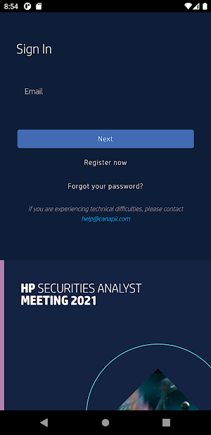 Securities Analyst Meeting ’21 Screenshot 1